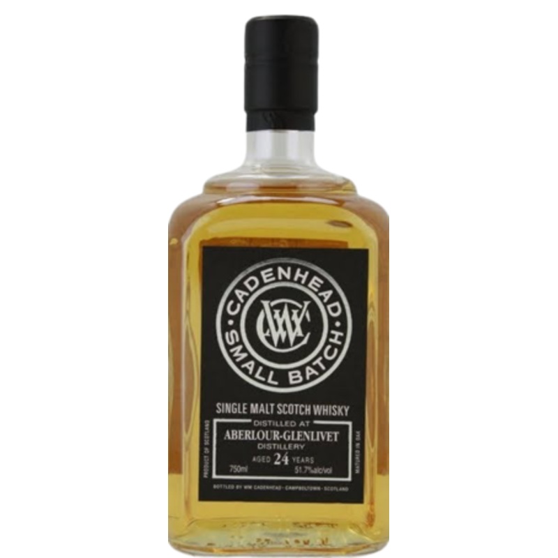 Aberlour-Glenlivet 24 Year Old Single Malt (Cadenhead Bottling) Scotch Whisky