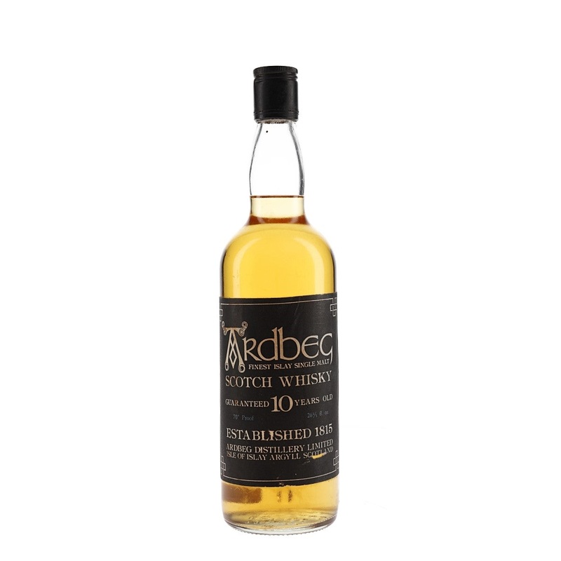 Ardbeg 10 Year Old Bot.1960s Islay Single Malt Scotch Whisky
