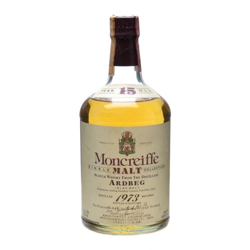 Ardbeg 1973 15 Year Old Moncreiffe Islay Single Malt Scotch Whisky