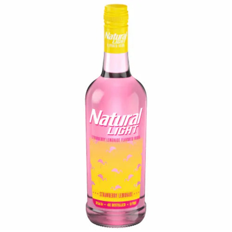 Natural Light Strawberry Lemonade Vodka