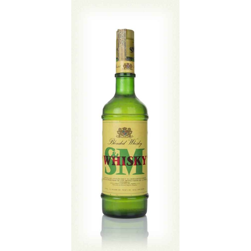 S&M Blended Whisky - 1970s Whiskey | 740ML