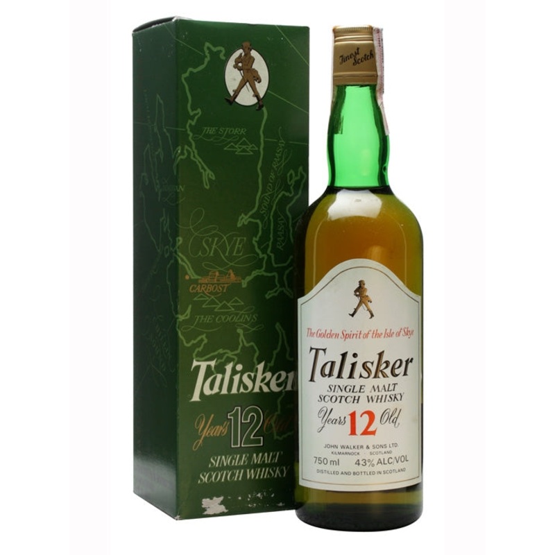 Talisker 12 Year Old Bot.1980s Island Single Malt Scotch Whisky