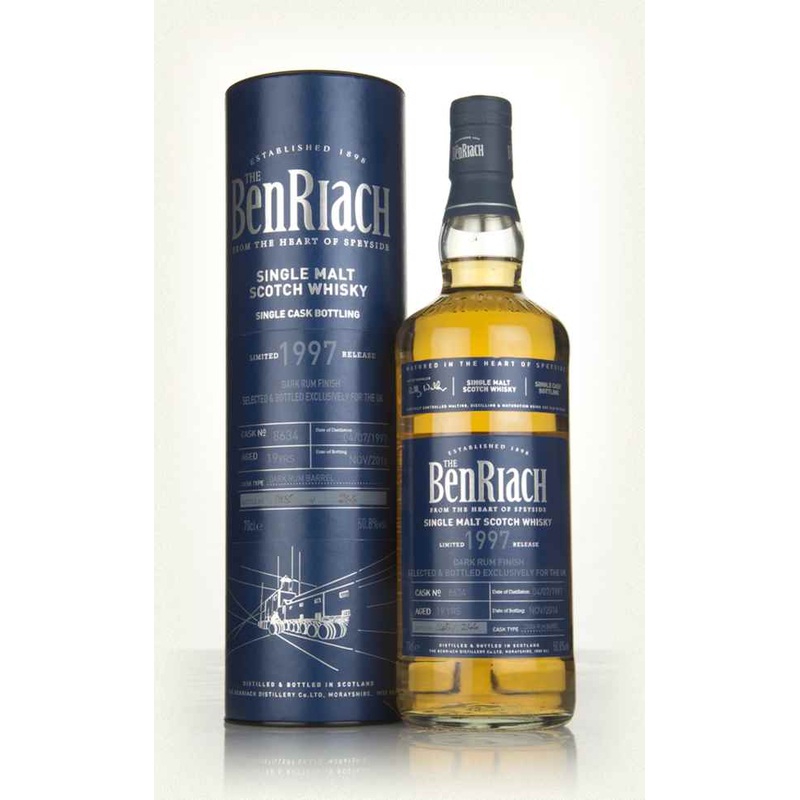 Benriach 19 Year Old 1997 (cask 8634) - Dark Rum Finish Whisky | 700ML