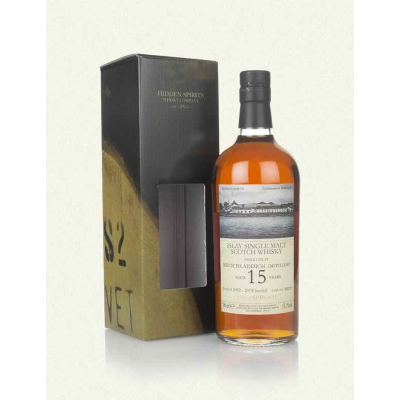 Bruichladdich 15 Year Old 2002 (cask BR218) - Hidden Spirits Whisky | 700ML