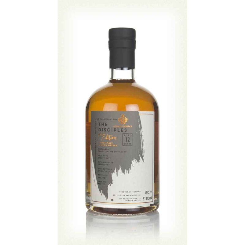 Craigellachie 12 Year Old 2007 (cask 900777) - The Disciples (Heroes & Heretics)  Scotch Whisky | 700ML