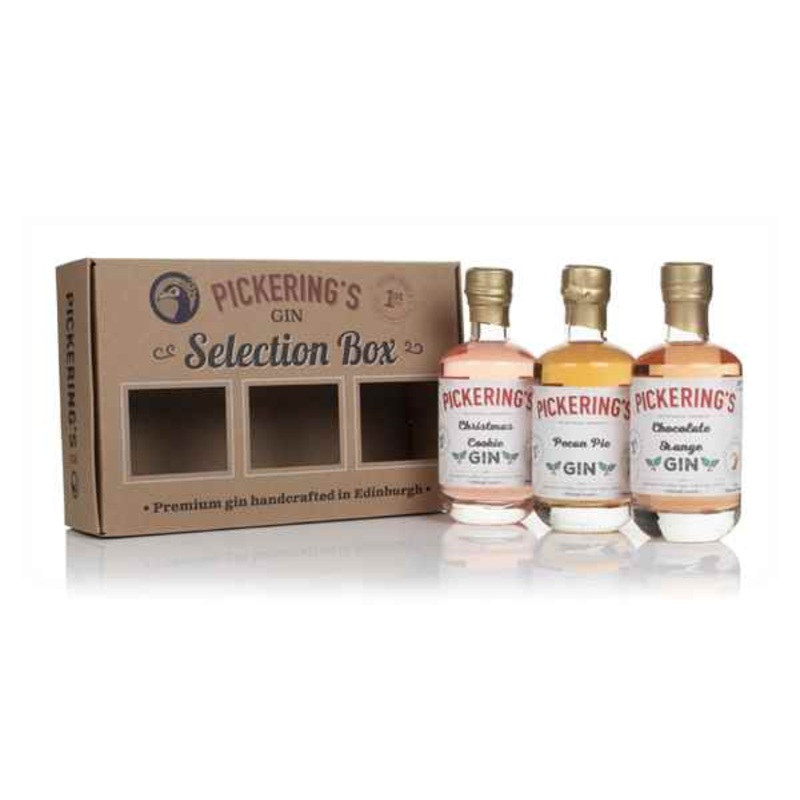 Pickering's Festive Selection Triple Pack (3 x 20ml) Gin | 600ML