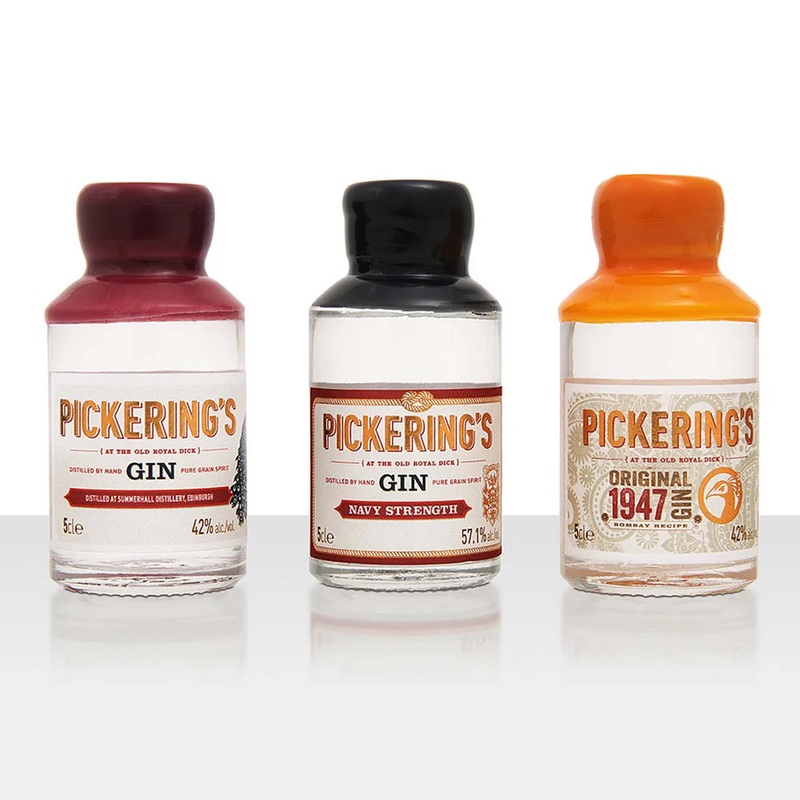 Pickering's Miniatures Triple Pack Gin | 150ML