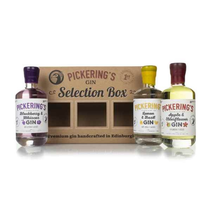 Pickering's Summer Selection Triple Pack (3 x 20ml) Gin | 600ML