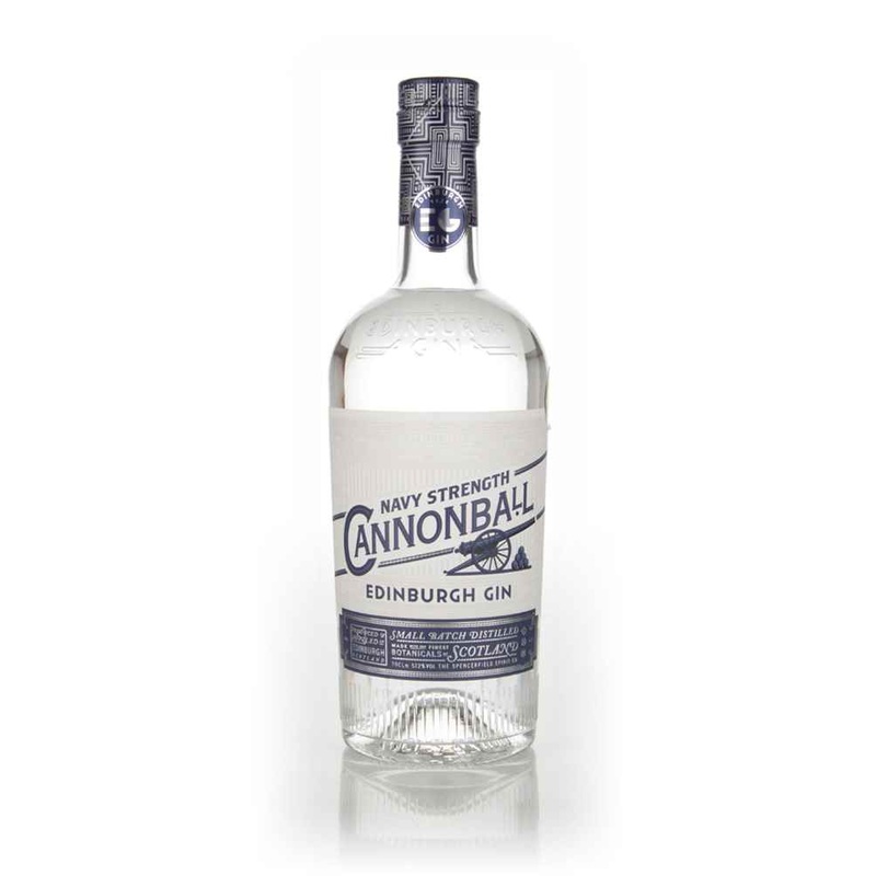 Edinburgh Cannonball Navy Strength Gin | 700ML
