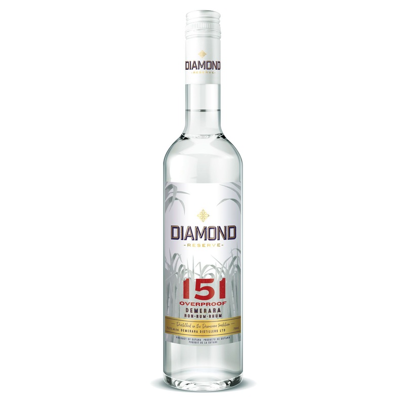 El Dorado Diamond Reserve 151 proof Demerara Rum