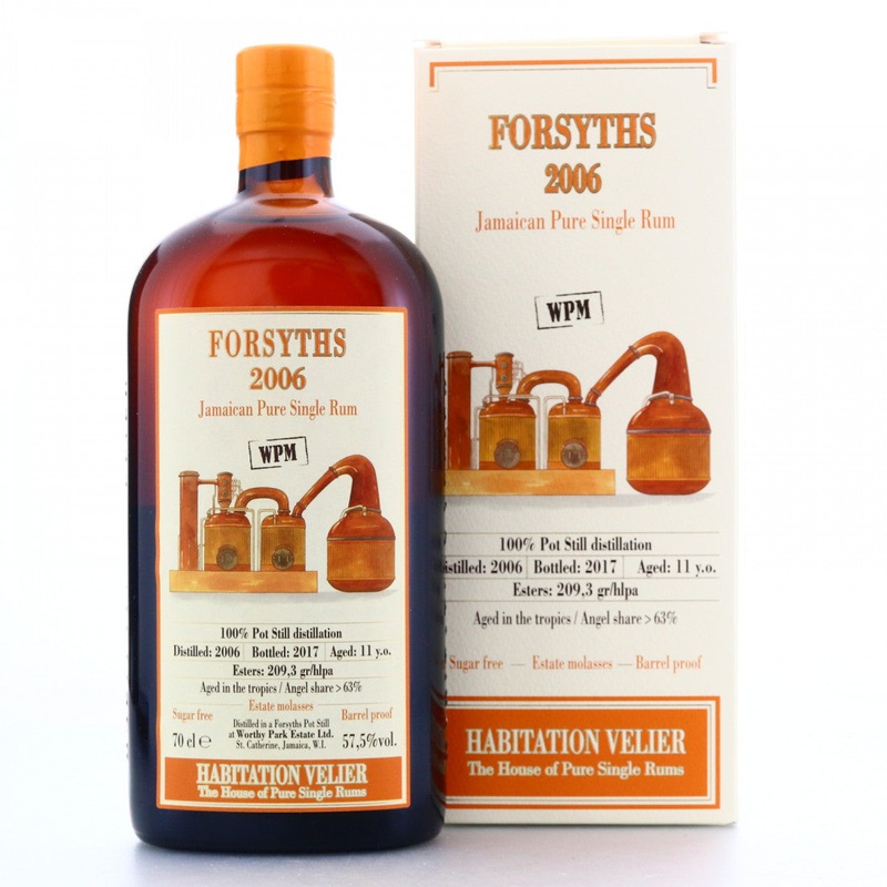Forsyths 11 Year Old 2006 - Habitation Velier Jamaican Rum | 700ML