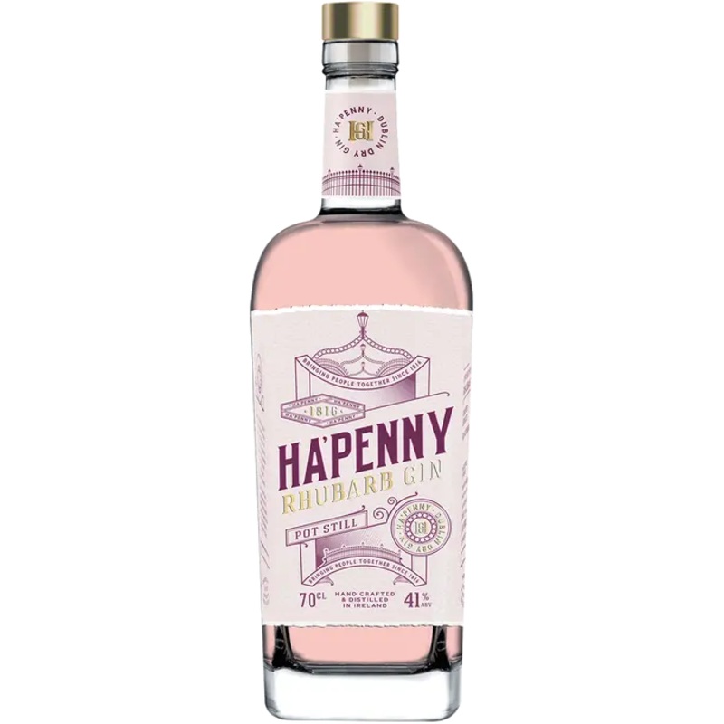 Ha'penny Rhubarb Gin | 700ML