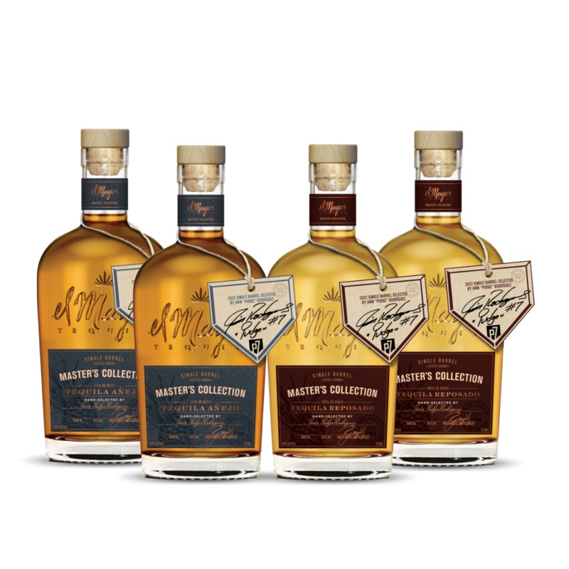 EL MAYOR | MASTERS COLLECTION | PUDGE RODRIGUEZ SINGLE BARREL | 2022 LIMITED EDITION | (2) AEJO + (2) REPOSADO BUNDLE **DRINK TWO/COLLECT TWO**