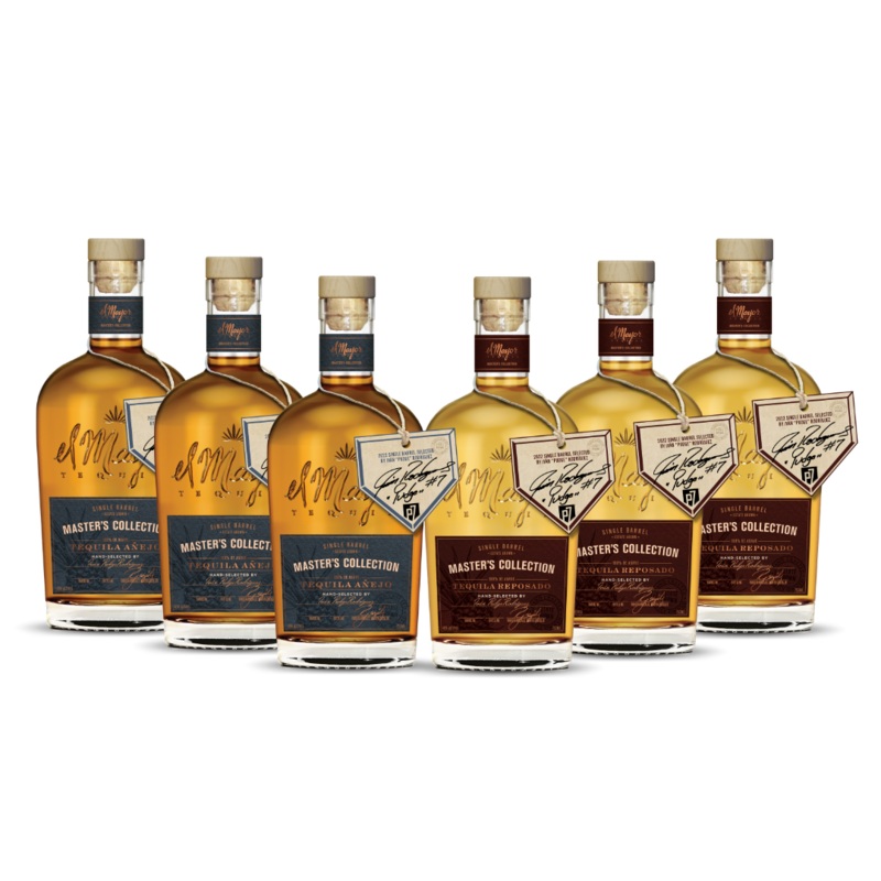 EL MAYOR | MASTERS COLLECTION | PUDGE RODRIGUEZ SINGLE BARREL | 2022 LIMITED EDITION | (3) AEJO + (3) REPOSADO BUNDLE **DRINK TWO/COLLECT FOUR**