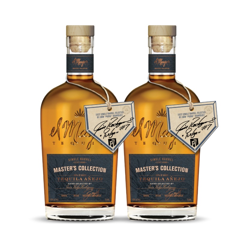 EL MAYOR | MASTERS COLLECTION | PUDGE RODRIGUEZ SINGLE BARREL AEJO | 2022 LIMITED EDITION | (2) BOTTLE BUNDLE