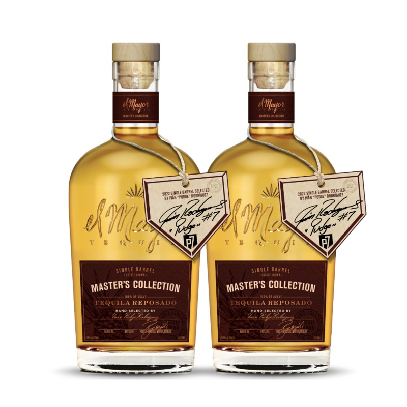 EL MAYOR | MASTERS COLLECTION | PUDGE RODRIGUEZ SINGLE BARREL REPOSADO | 2022 LIMITED EDITION | (2) BOTTLE BUNDLE