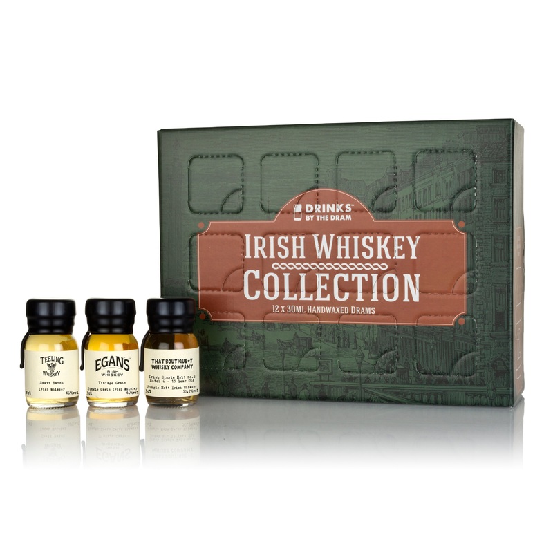 Irish Whiskey Collection Series -12-Days Advent  | 12*30ML | By DRINKS BY THE DRAM