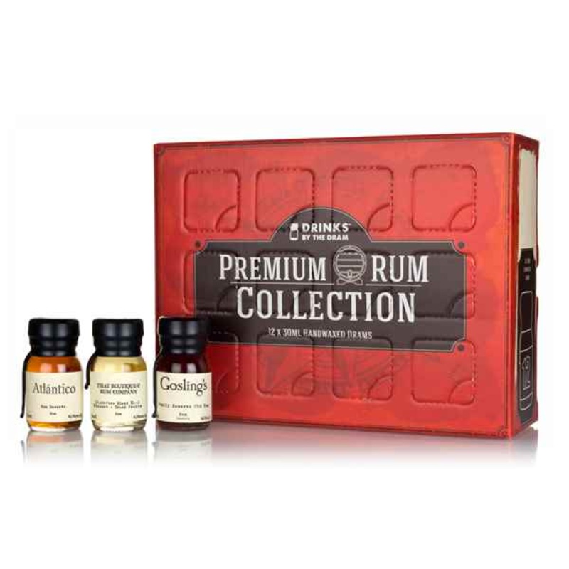 Premium Rum Collection Set- 12 Days Advent | 12*30ML  | By DRINKS BY THE DRAM