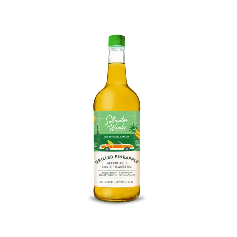 Saltwater Woody Grilled Pineapple American Grilled Pineapple Flavored Rum
