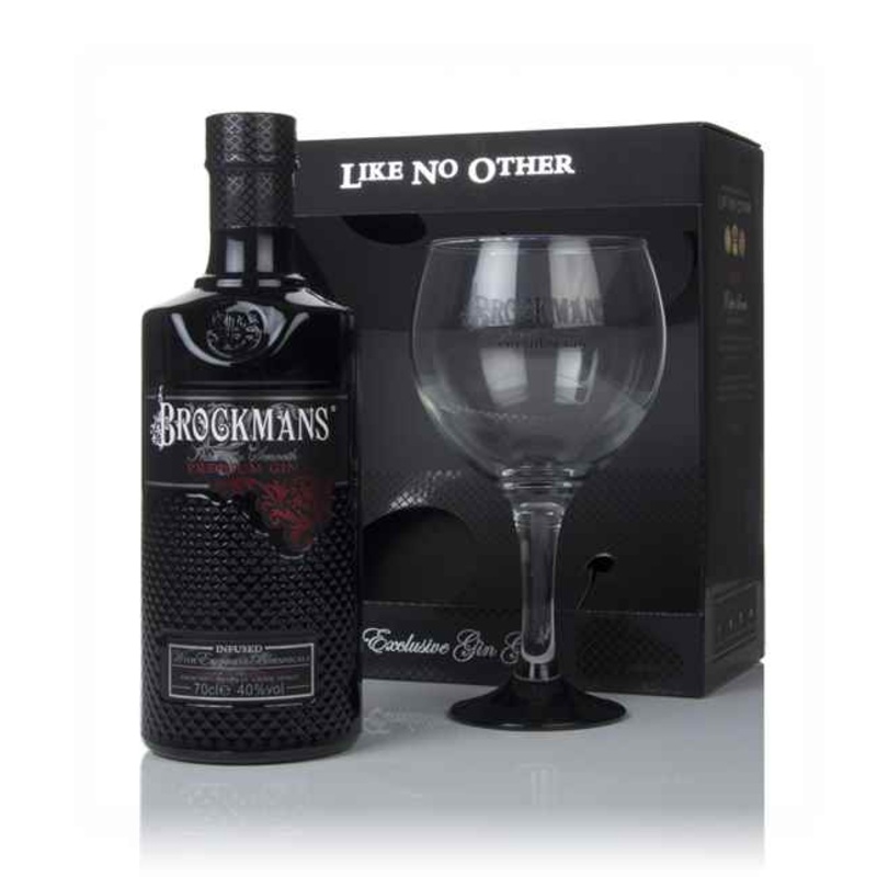 Brockmans Intensely Smooth Gift Pack with Glass Gin | 700ML