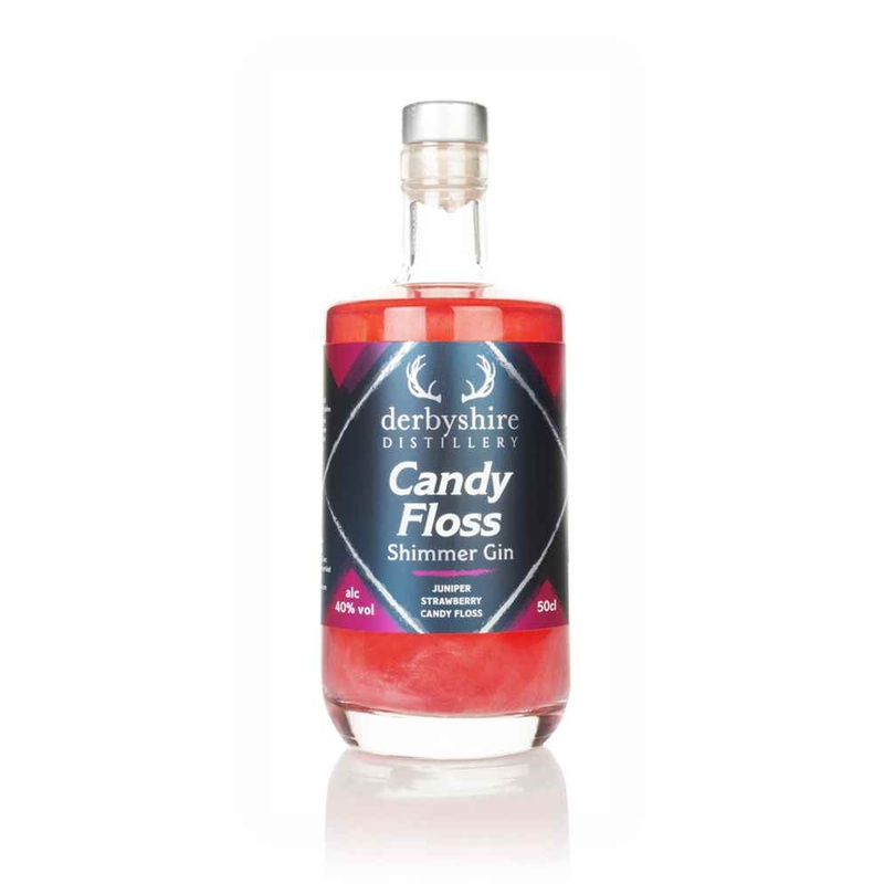 Derbyshire Distillery Strawberry Candy Floss Gin | 500ML
