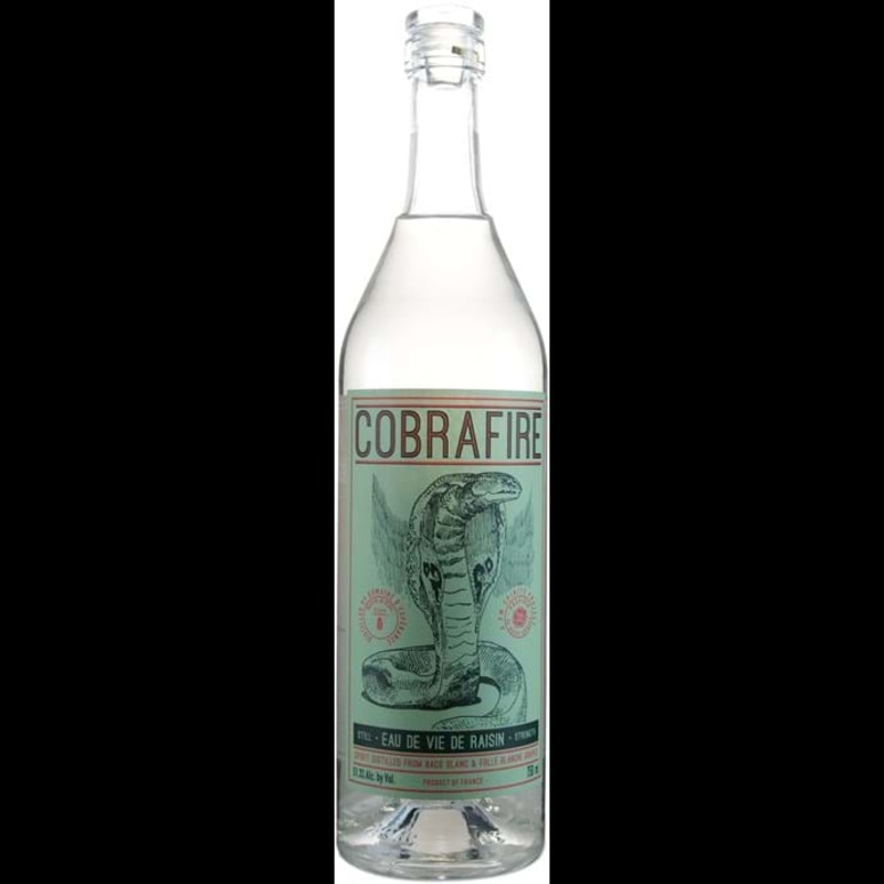 Domaine d' Esperance Cobrafire Eau de Vie de Raisin from 50% Bacco 50% Folle Blanche Brandy