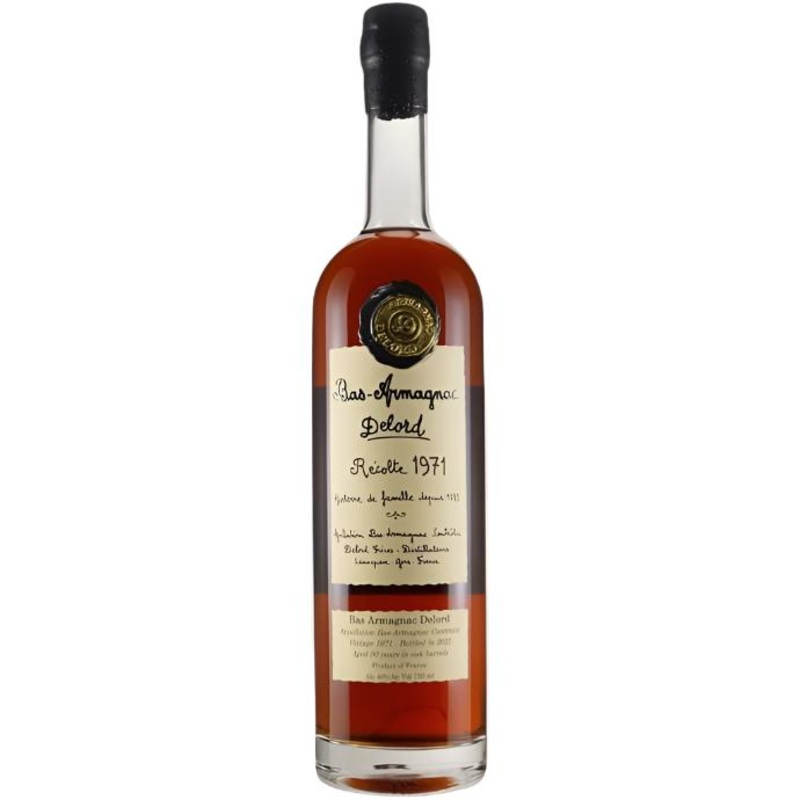 Delord 50 year Old Vintage 1971 Armagnac