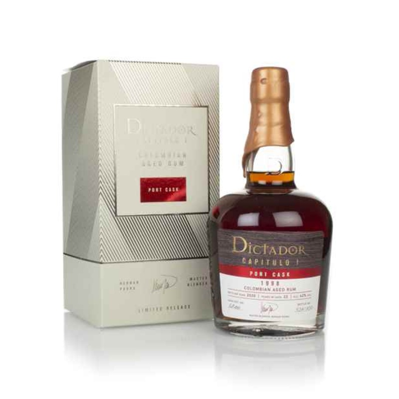 Dictador 22 Year Old 1998 Capitulo Uno Port Cask Rum | 700ML