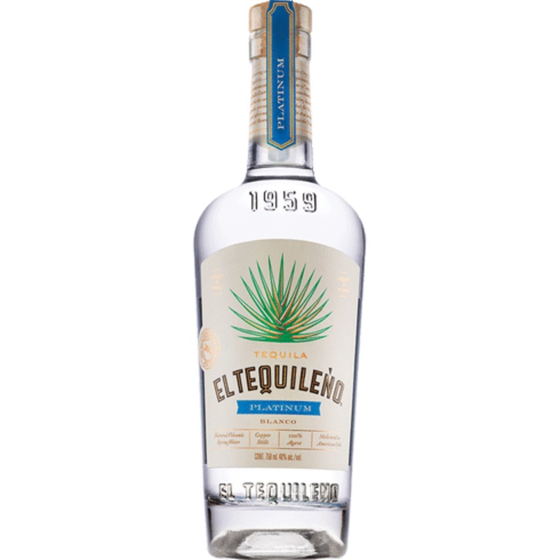 El Tequileno Platinum Blanco Tequila