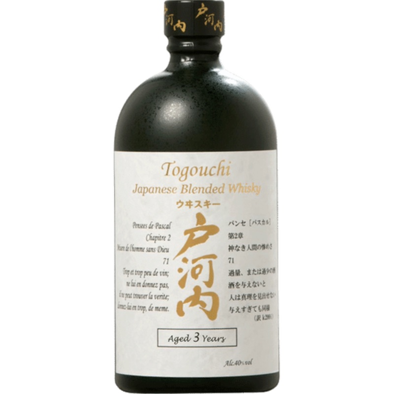 Togouchi 3 Year Blended Japanese Whiskey