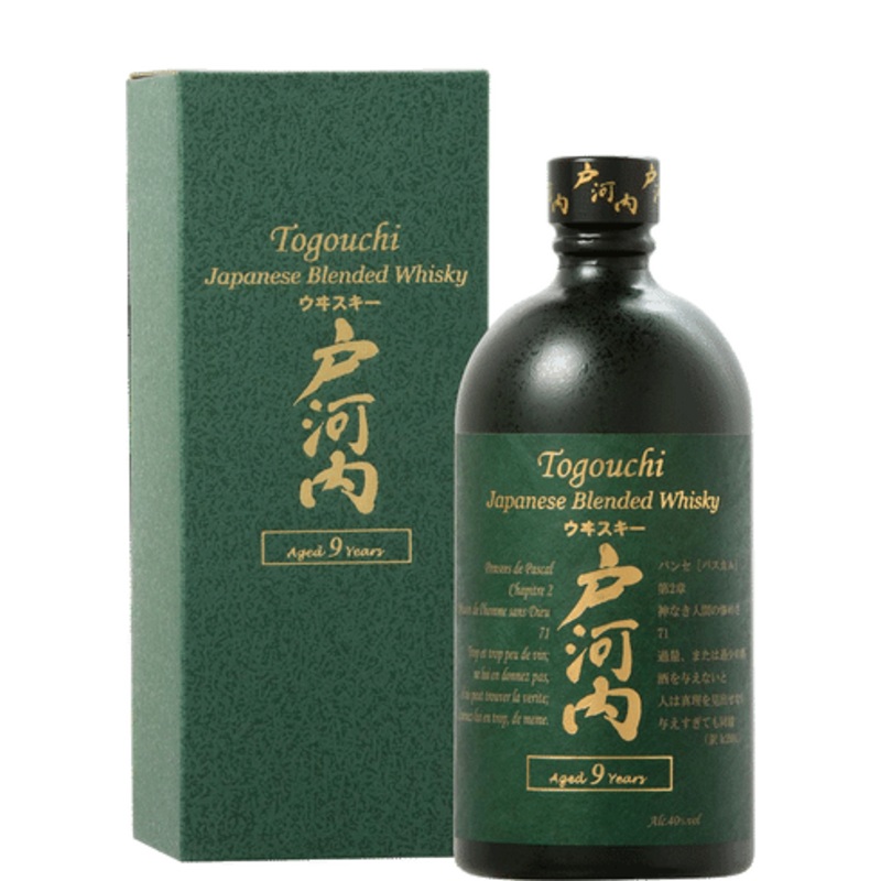 Togouchi 9 Year Blended Japanese Whiskey