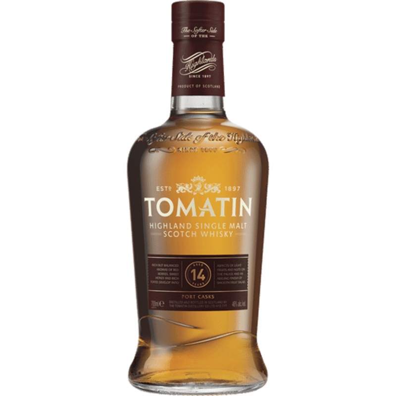 Tomatin 14 Year Portwood Single Malt Scotch Whiskey