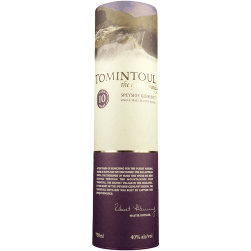 Tomintoul 10 Year Single Malt Scotch Whiskey