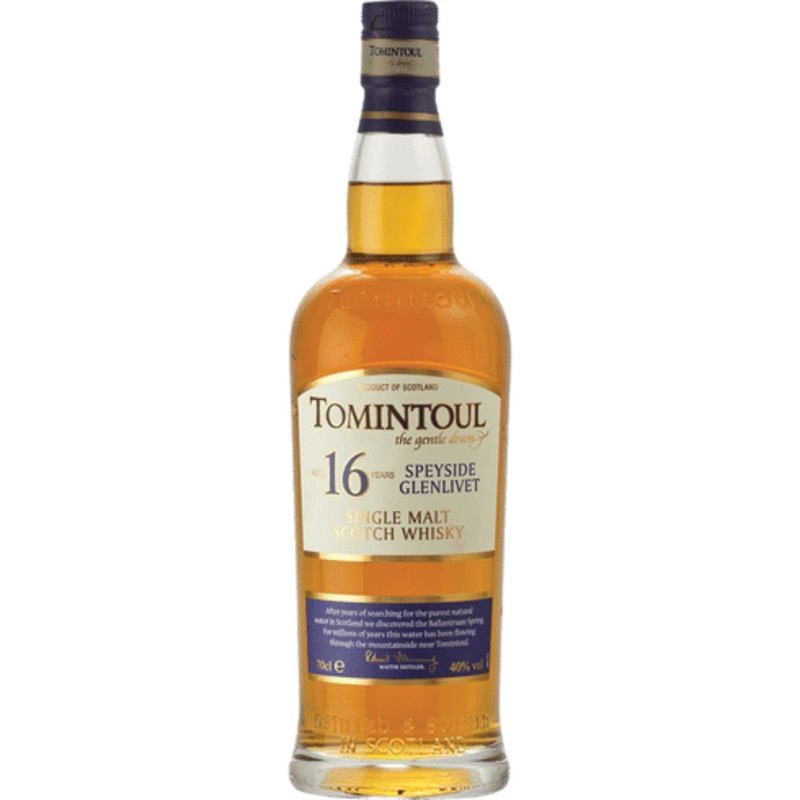 Tomintoul 16 Year Single Malt Scotch Whiskey