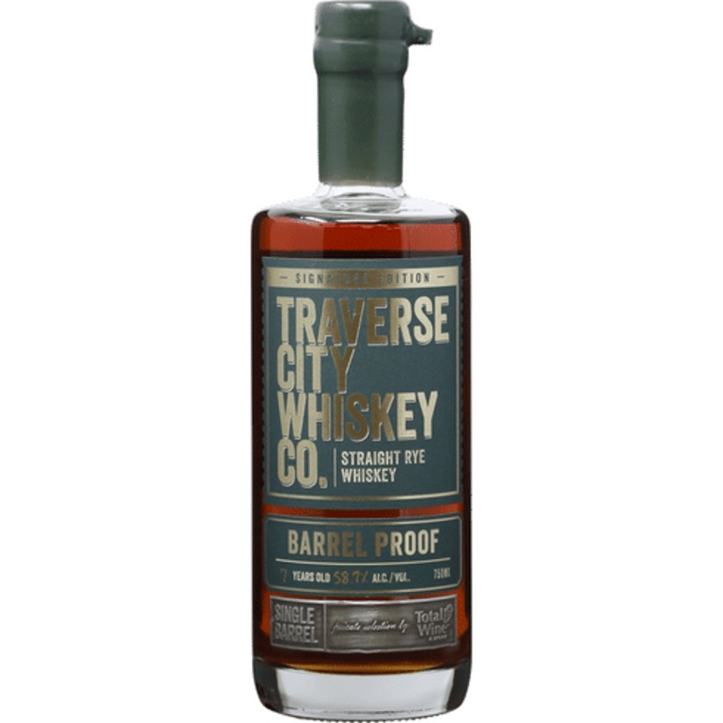 Traverse City 7 Year Rye Barrel Select Whiskey