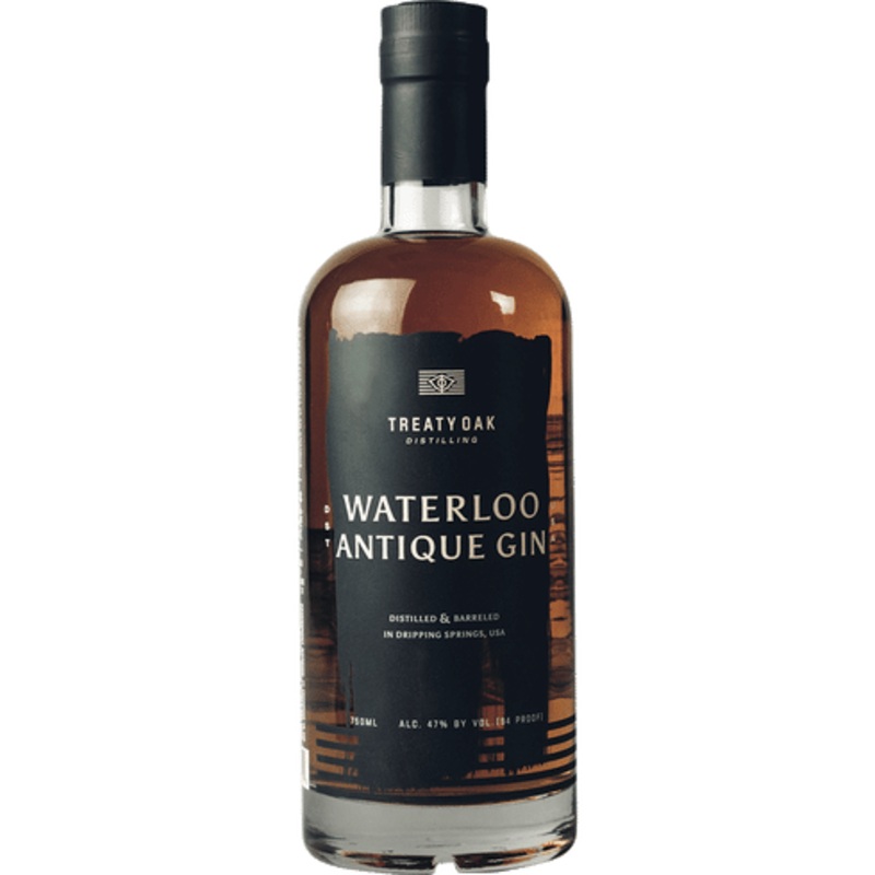 Treaty Oak Waterloo Antique Barrel Reserve Gin