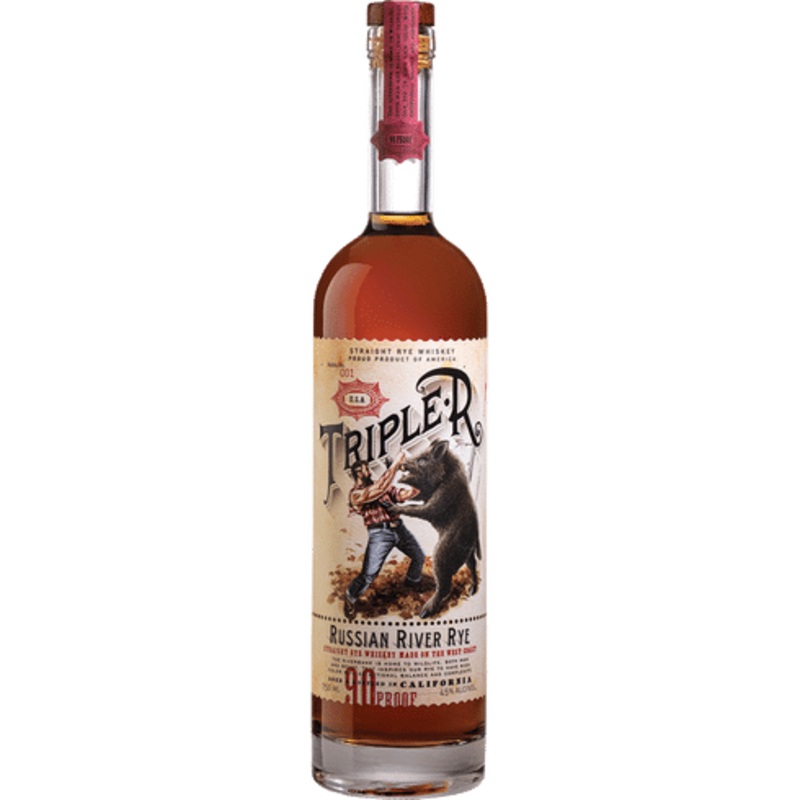Triple R Russian River Rye Whiskey