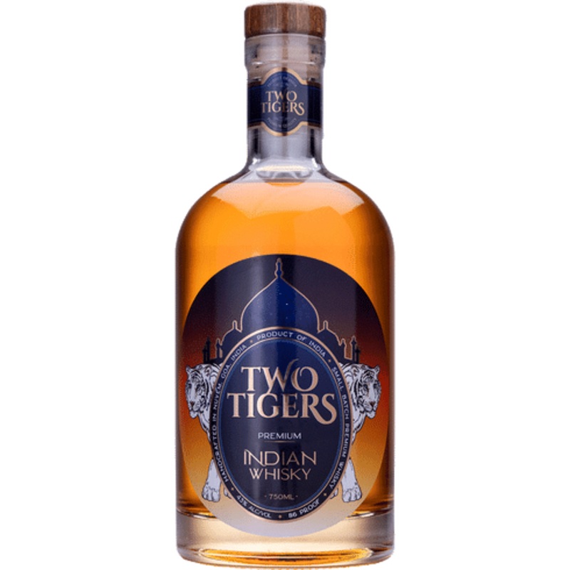 Two Tigers Blended Indian Whiskey
