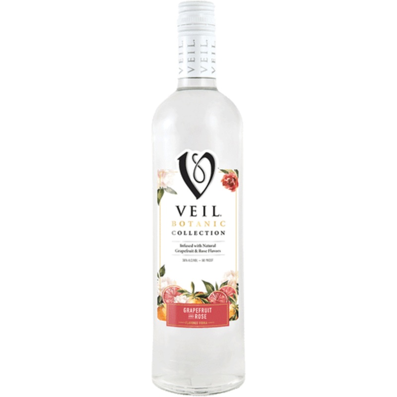 Veil Botanic Grapefruit and Rose Vodka