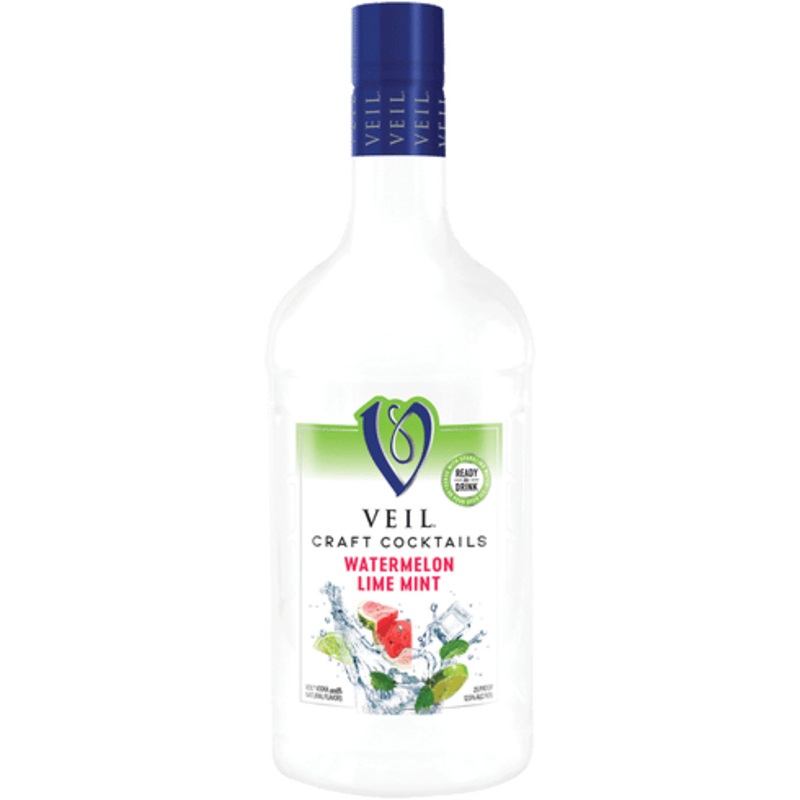 Veil Watermelon Lime Mint Ready to Drink Cocktail | 1.75L