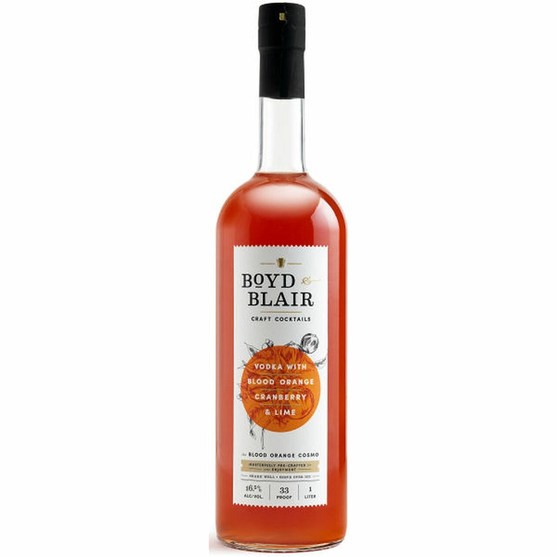 Boyd & Blair The Blood Orange Cosmo Ready to Drink Craft Cocktail | 1L