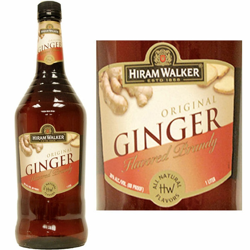 Hiram Walker Ginger Flavored Brandy |1L