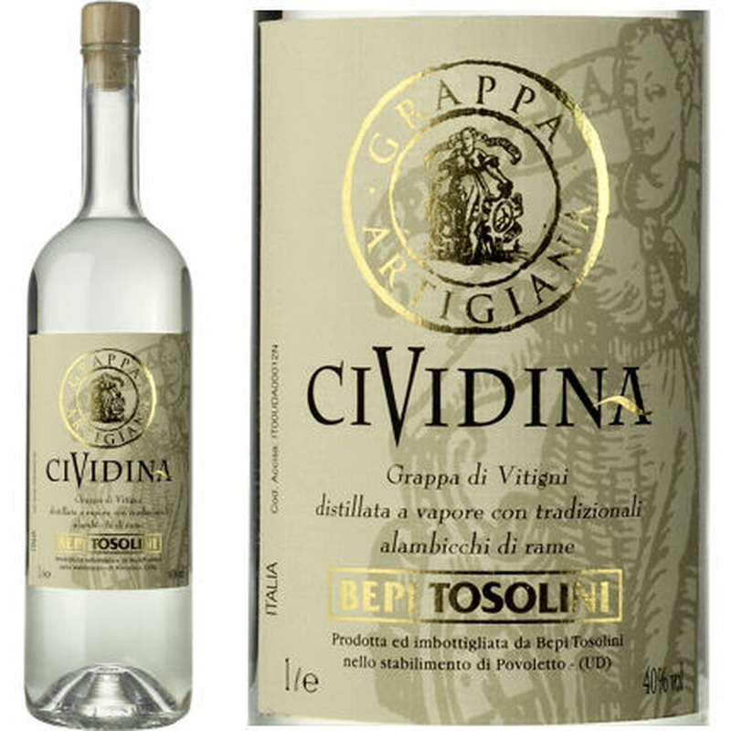 Bepi Tosolini Artigiana Cividina Grappa  | 1L