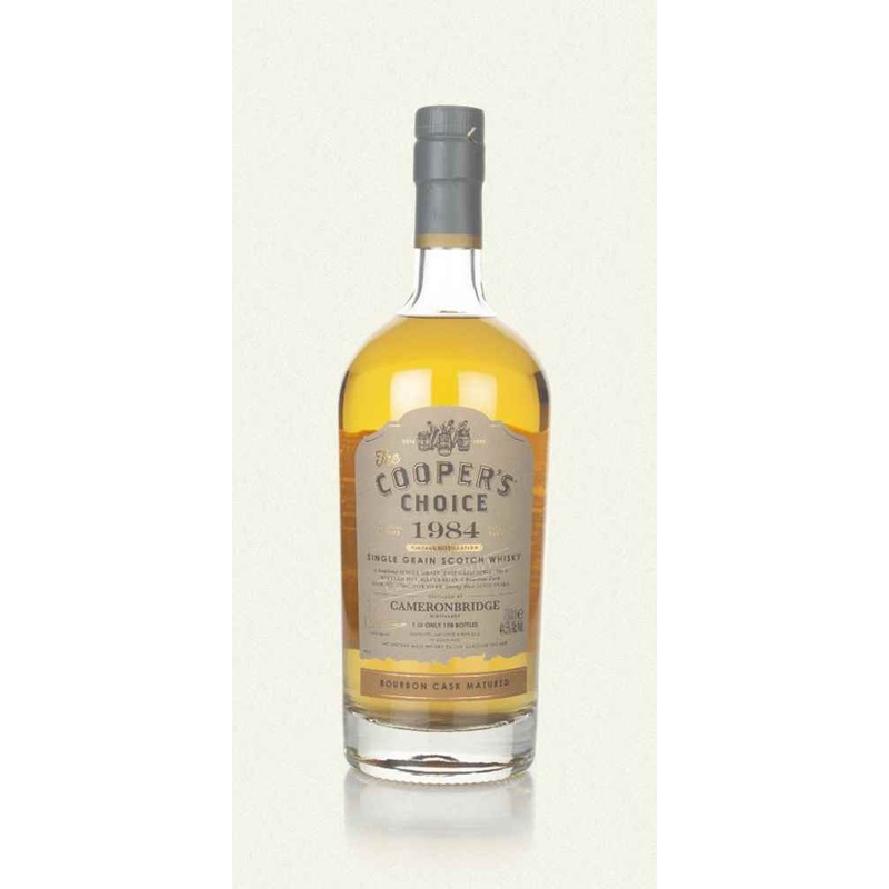 Cameronbridge 35 Year Old 1984 (cask 27682) -  The Cooper's Choice (The Vintage Malt Whisky Co.) Whisky | 700ML