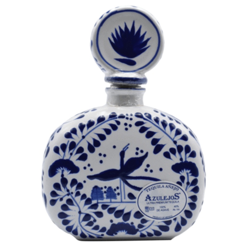 Los Azulejos Anejo Talavera Tequila | 1.75L