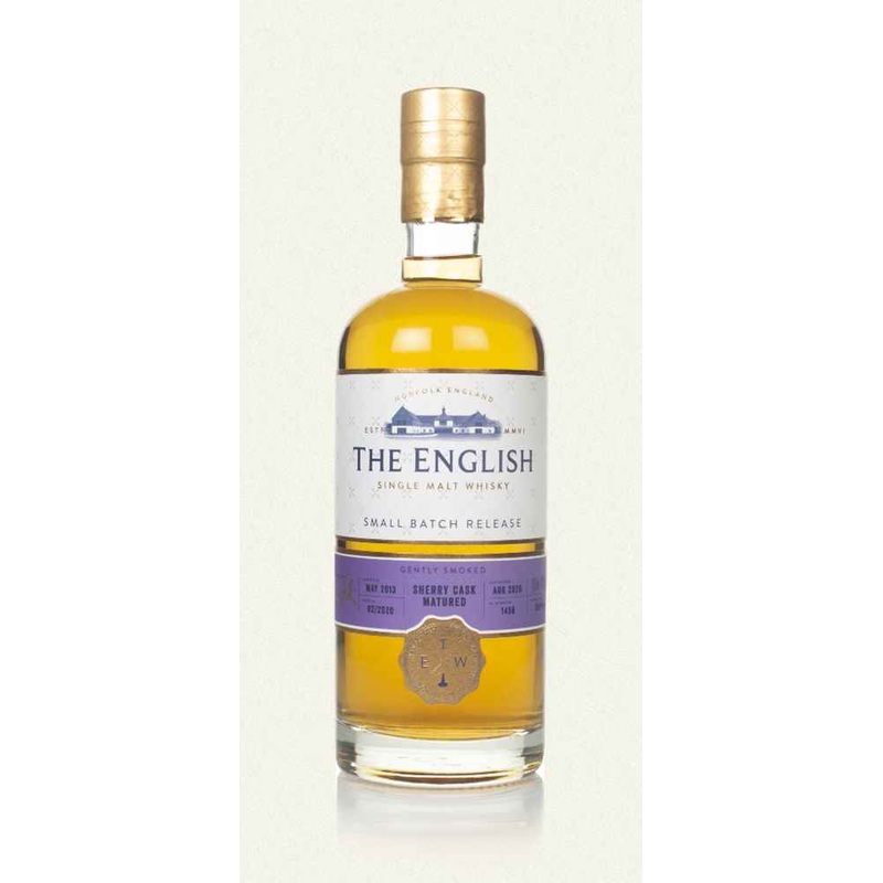 The English - Gently Smoked Sherry Cask Matured Single Malt Whiskey | 700ML