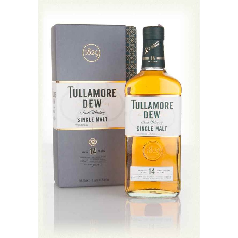 Tullamore D.E.W. 14 Year Old Single Malt Whiskey | 700ML