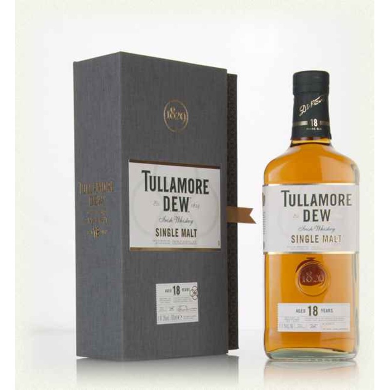 Tullamore D.E.W. 18 Year Old Single Malt Whiskey | 700ML