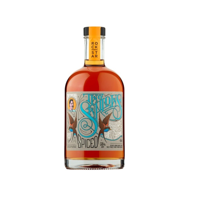 Two Swallows Citrus & Salted Caramel Spiced Rum | 500ML