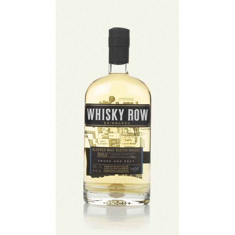 Whisky Row Smoke & Peat Blended Malt Whiskey | 700ML